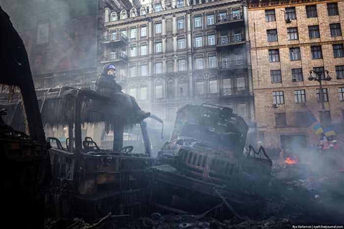 Жизнь после погрома. Фоторепортаж из Киева