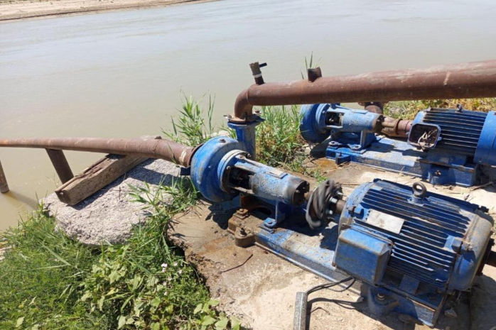 Незаконные насосные станции выявлены на реке Сырдарья