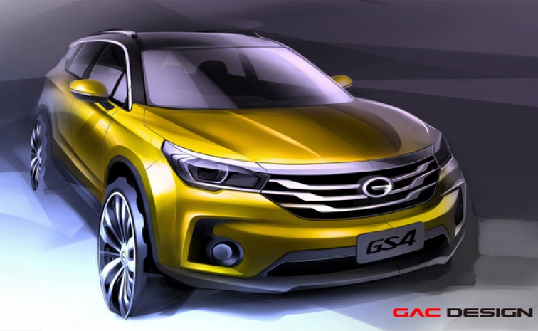 В Детройте дебютирует китайский кроссовер GAC GS4