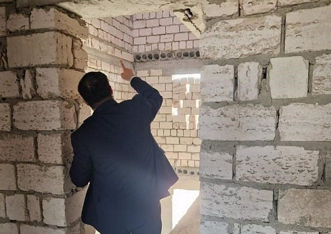 Множественные нарушения выявлены в строящемся жилом доме в Актау