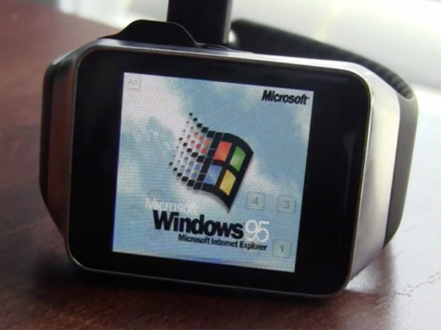 Windows 95 запустили на «умных» часах Samsung