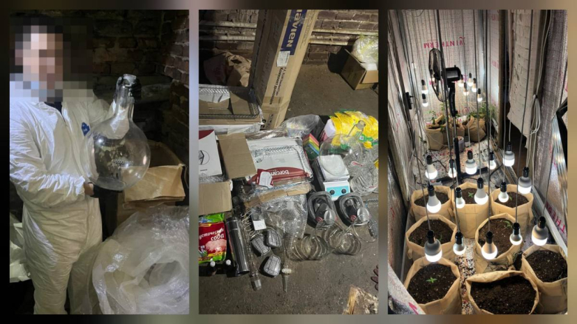 Нарколабораторию ликвидировали в Акмолинской области