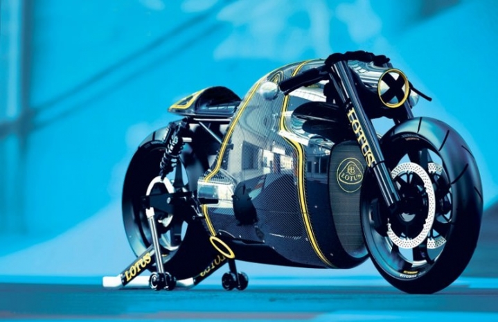 Lotus выпустил фантастический драг-байк