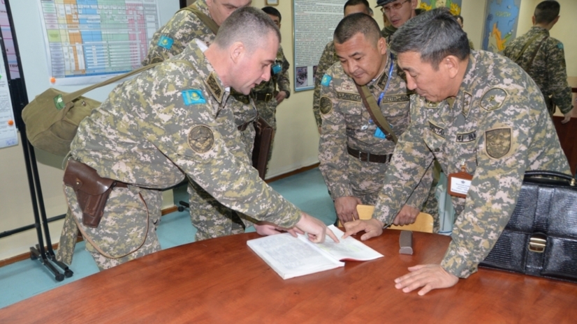 Казахстанские связисты отработали учебно-боевую задачу