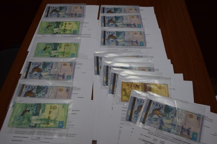 Почти пять миллионов фальшивых тенге распространили в 2019 году в Алматы