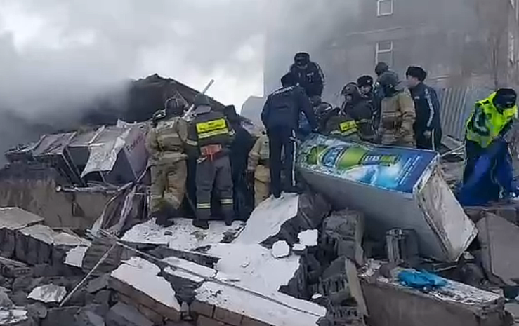 Взрыв газа произошел в одном из магазинов Темиртау