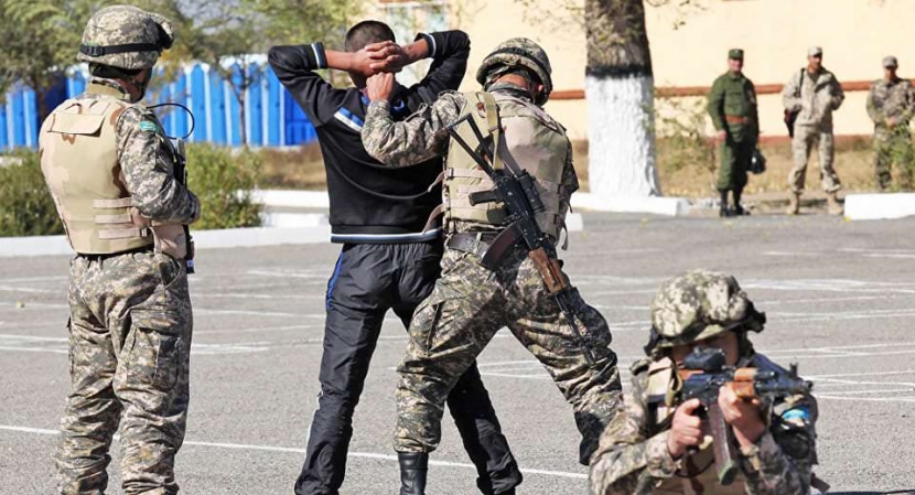 В Акмолинской области завершены массовые антитеррористические учения