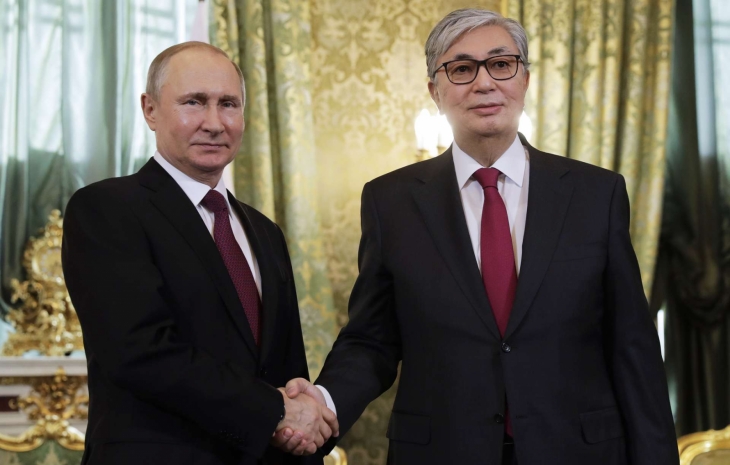 Касым-Жомарт Токаев встретился с Владимиром Путиным