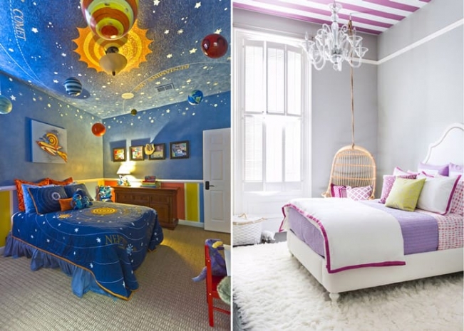 Пятнадцать идей для создания сказочной детской комнаты