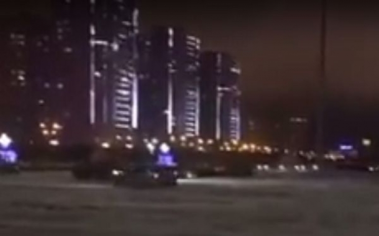 Незаконный дрифт провели на главной площади Казахстана (ВИДЕО)