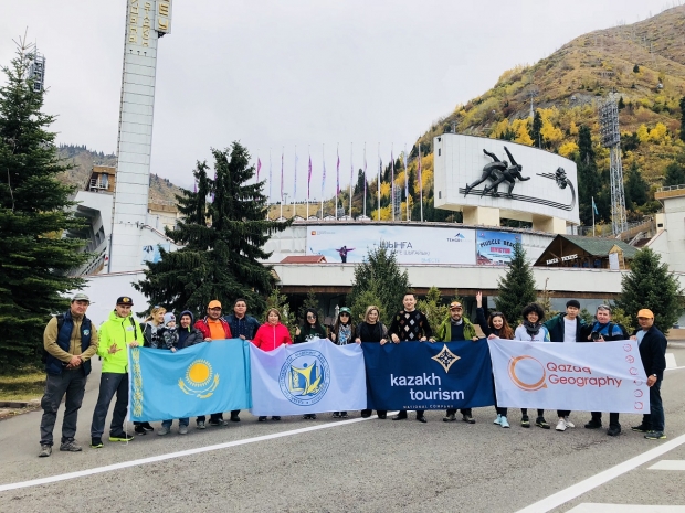 Экспедиция по Новому Шелковому пути прибыла в Алматы