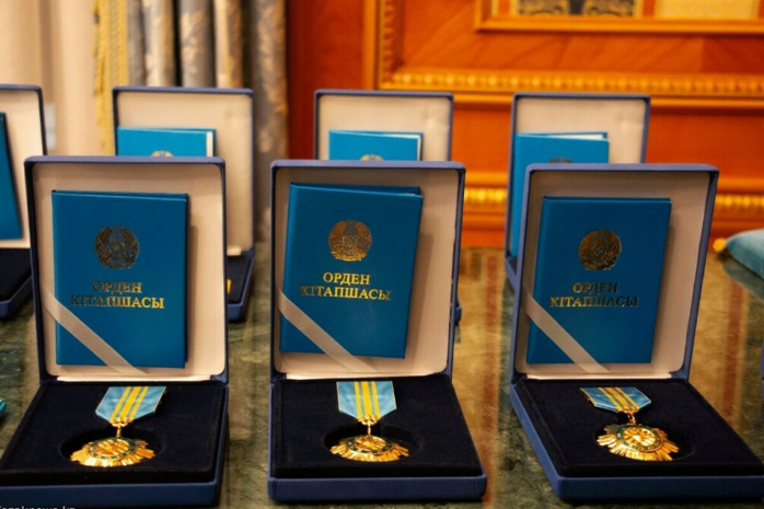 Ряд жителей Карагандинской области получили госнаграды из рук президента