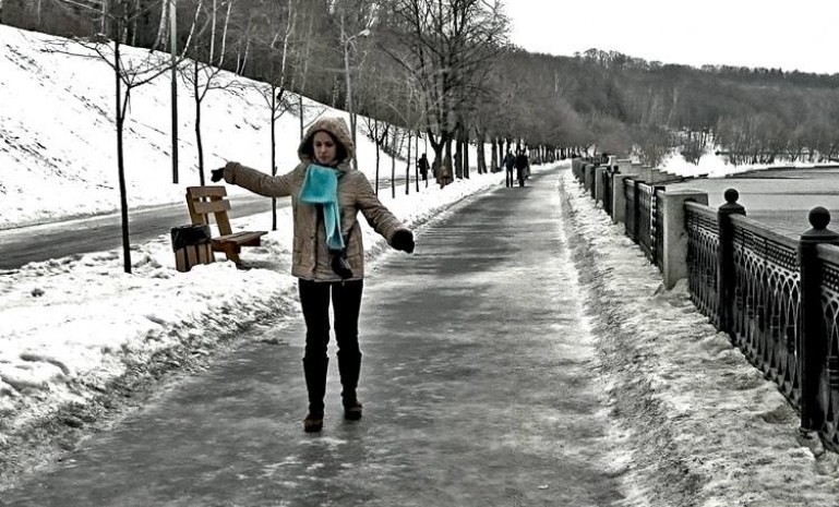 В Казахстане ожидается снег и гололед