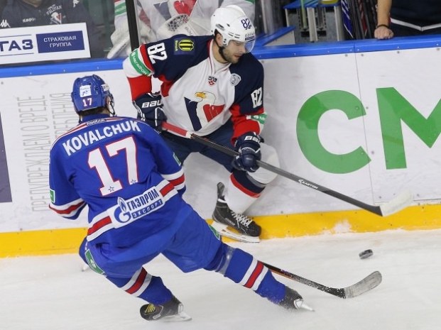 Хоккейный клуб СКА вернулся на первое место в чемпионате КХЛ