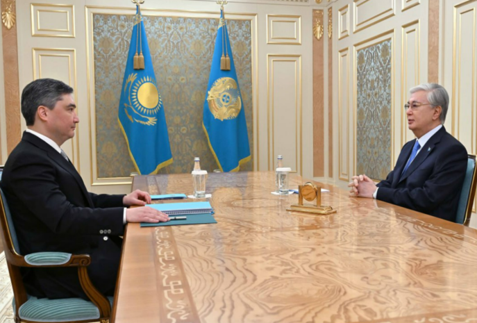 Токаев заслушал отчет Олжаса Бектенова