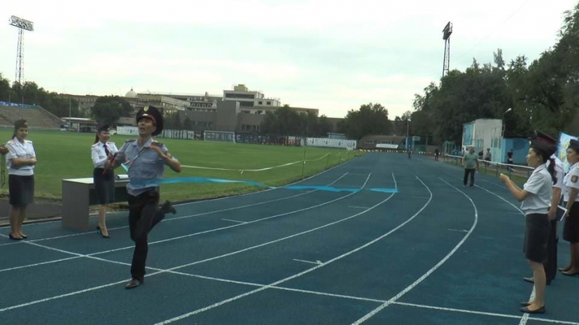 В ЮКО стражи порядка отметили День казахстанской полиции