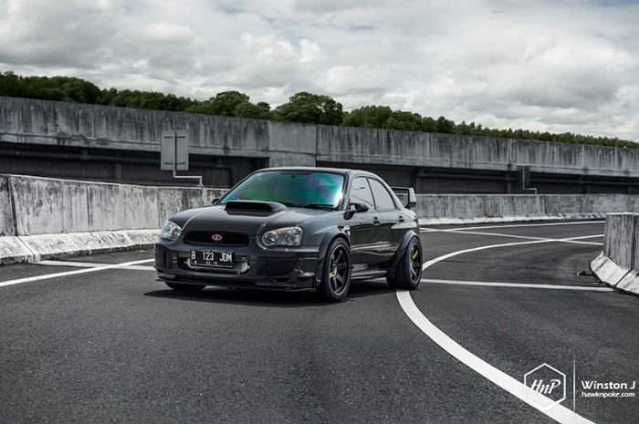Идеально настроенный Subaru Impreza WRX из Индонезии