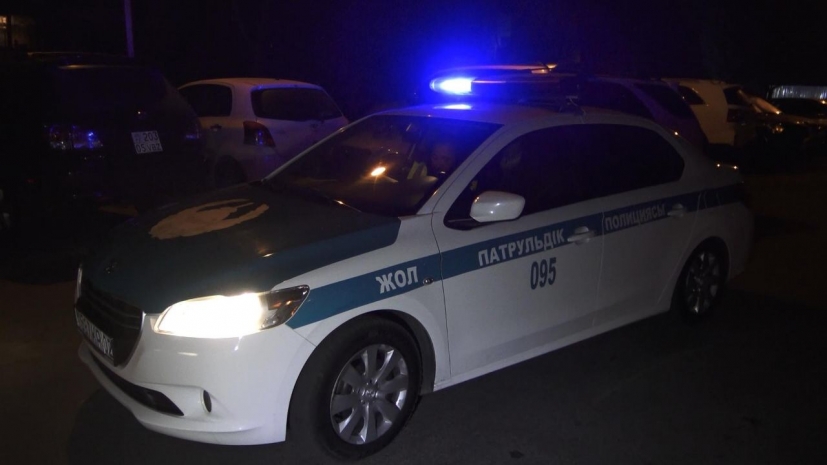 Полиция Алматы переведена на усиленный режим