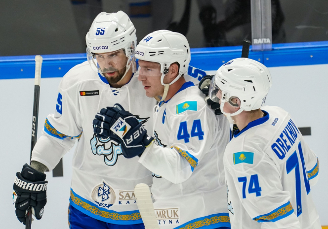 «Барыс» готовится сыграть с «Металлургом» в плей-офф Кубка Гагарина