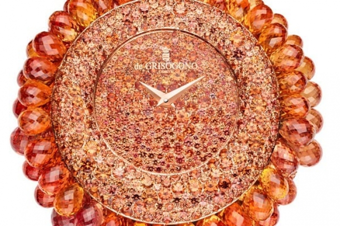 Новые часы de Grisogono с очень необычным оформлением