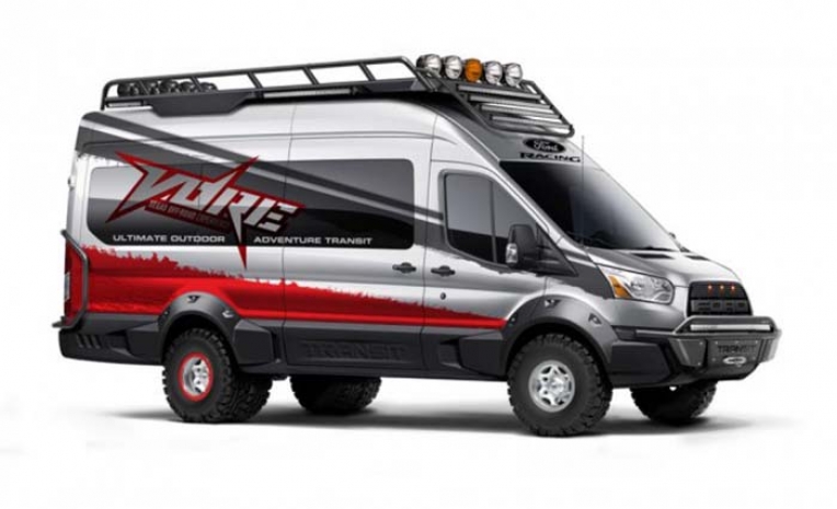 Пять специальных Ford Transit едут на SEMA