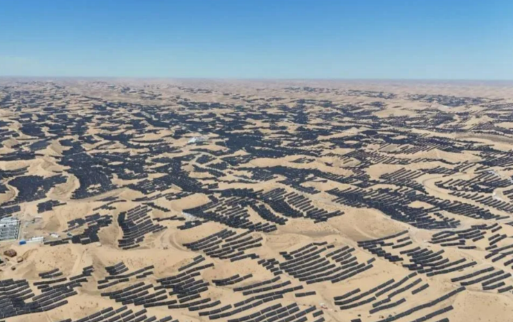 Крупнейшая в мире солнечная электростанция запущена в Китае