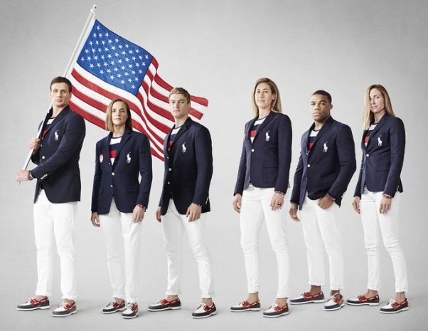 На олимпийской форме сборной США разглядели российский триколор