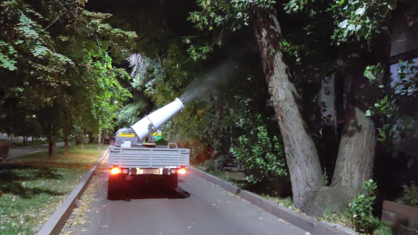 Биологическая обработка зеленых насаждений пройдет в Алматы