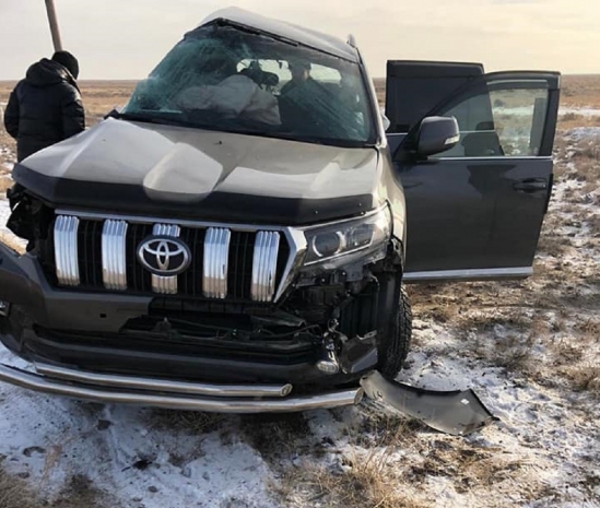 Сотрудники «Казахмыса» погибли при столкновении автомобиля с поездом