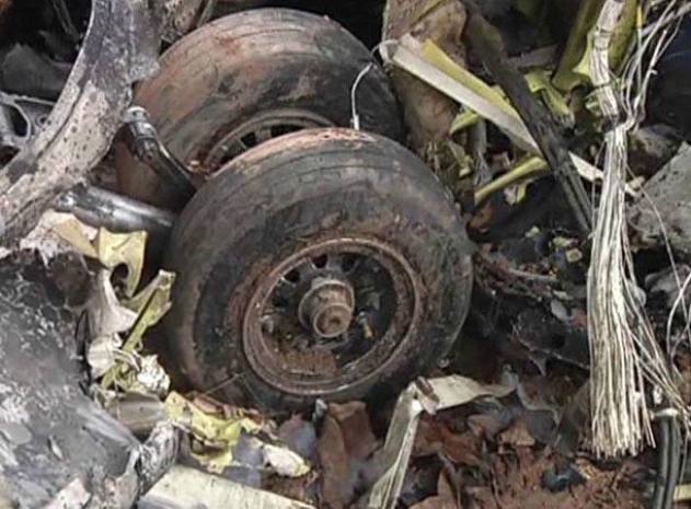 Военный самолет разбился в Боливии