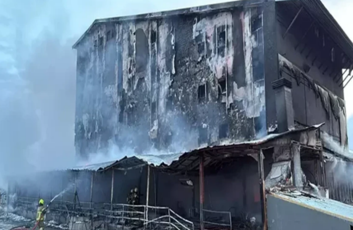 Очередной пожар на горнолыжном курорте произошел в Турции