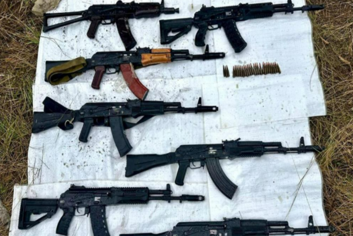 Оружие и боеприпасы обнаружены в ряде регионов Казахстана