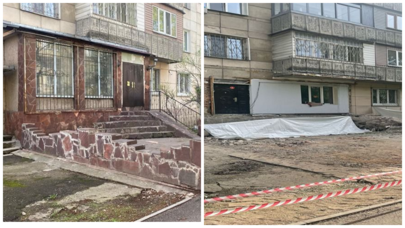 Пристройку к жилому дому снесли в Алматы