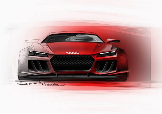 Audi построила для Франкфурта гибридный суперкар