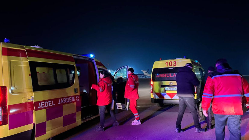 Крушение самолета близ Актау: один из пострадавших вышел из комы