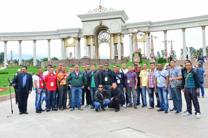 Иностранных военных, участвующих в Армейских играх, накормили бешбармаком