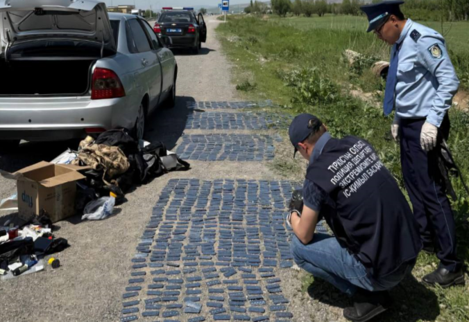 Незаконную перевозку наркосодержащих препаратов пресекли в Туркестанской области
