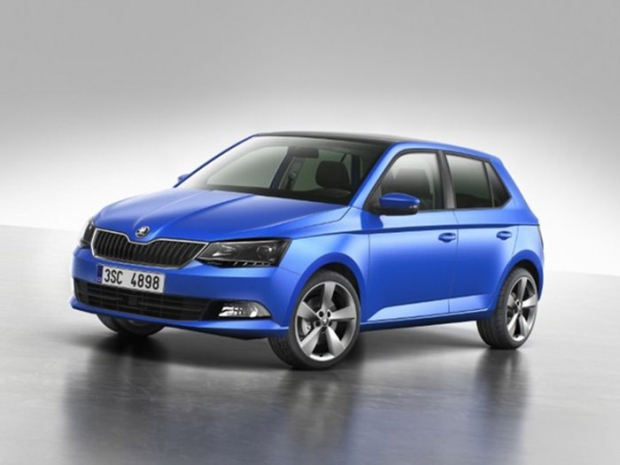 Новая Skoda Fabia: Первое фото салона