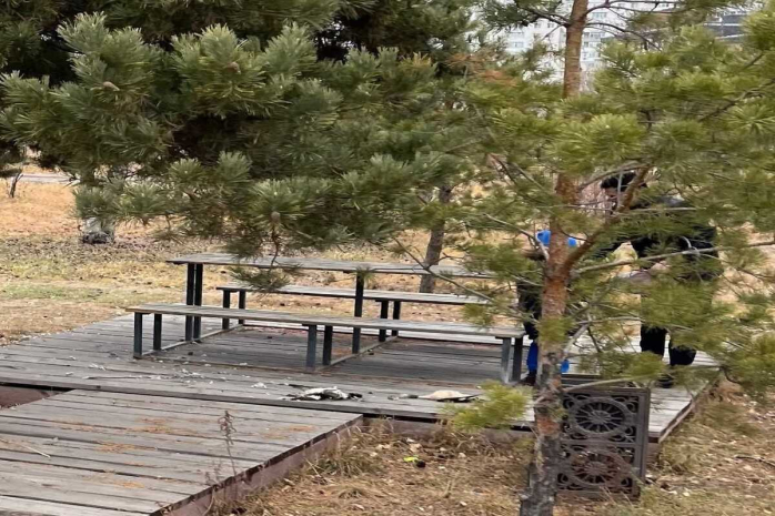 Шок в столичном парке: мужчина средь бела дня разделывал фазанов рядом с детской площадкой