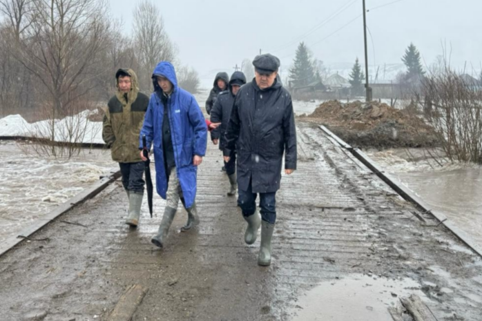 Более 20 домов затоплено в районе Алтай на востоке Казахстана