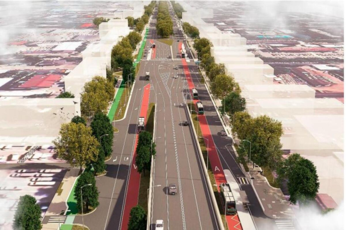 В Алматы строят две новые линии BRT