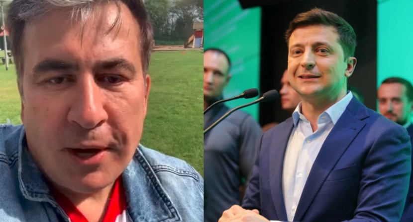 Саакашвили попросил Зеленского вернуть ему украинское гражданство