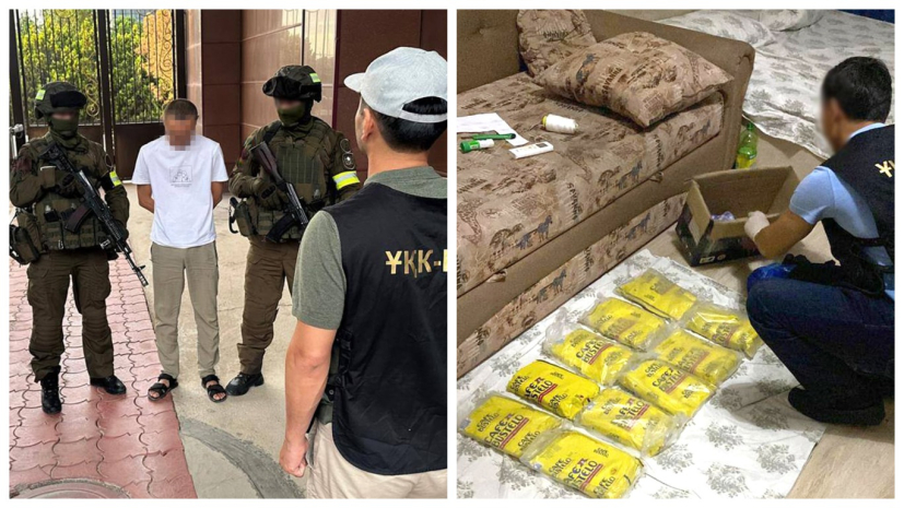 Крупный наркоканал перекрыли сотрудники КНБ РК