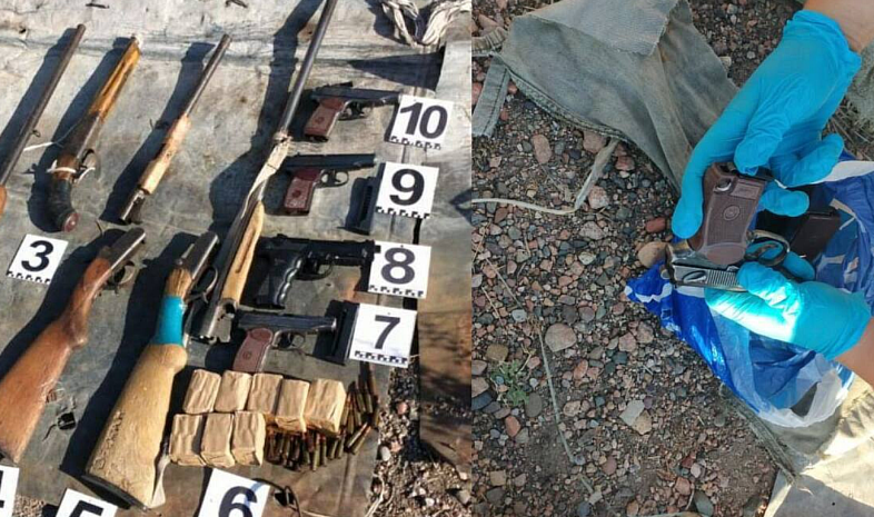 Похитители оружия во время «Кантара» задержаны в Алматинской области