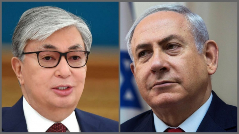 Касым-Жомарт Токаев поговорил с Биньямином Нетаньяху