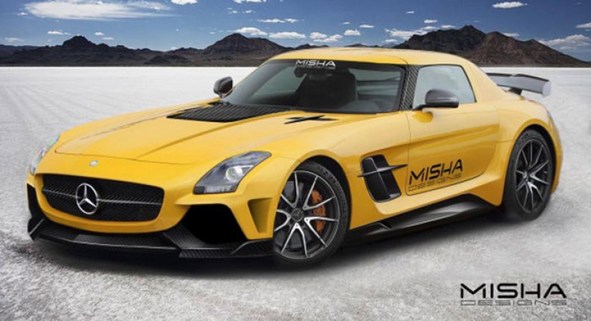 Mercedes-Benz SLS AMG в новой версии от Misha Design