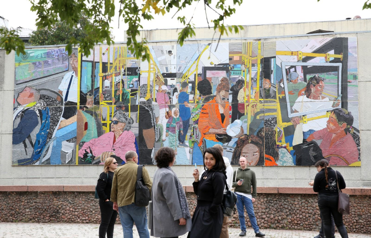 В преддверии Дня города в Алматы проходит фестиваль современного искусства Arbat Fest