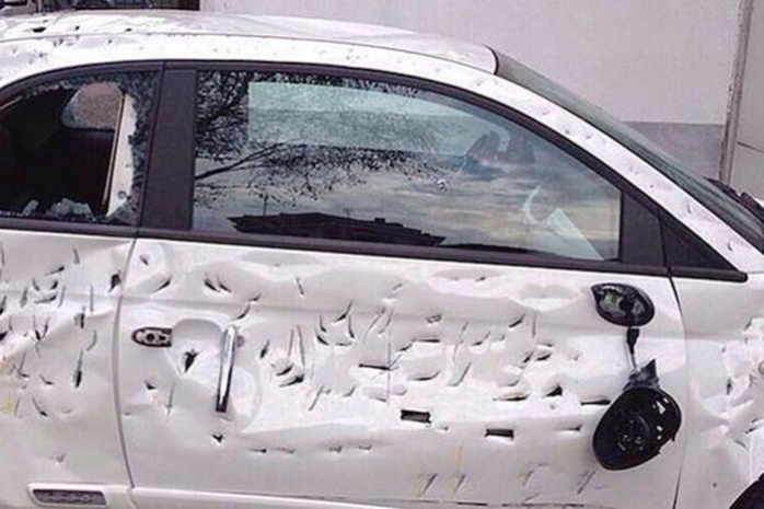 Итальянец зарубил свой Fiat 500