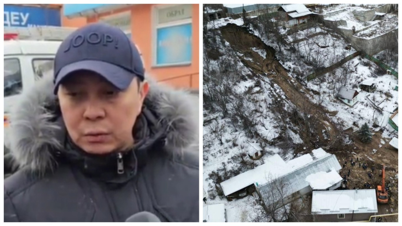 Названы возможные причины схода оползня в Алматы