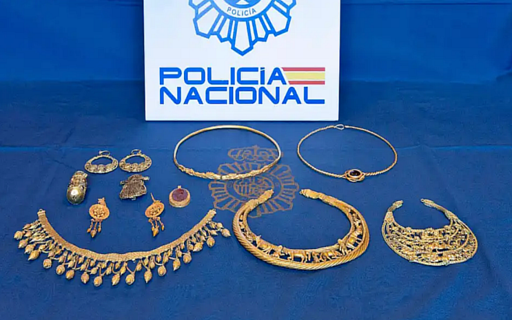 Древние драгоценности из Украины на 60 миллионов евро изъяла полиция Мадрида